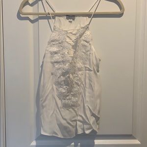 White lace top from south moon under never worn